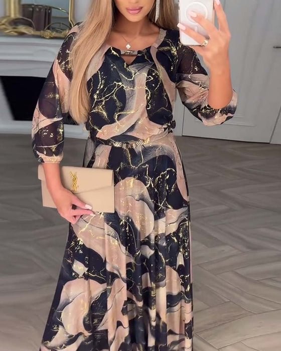 TREVINA | RELAXED MIDI DRESS