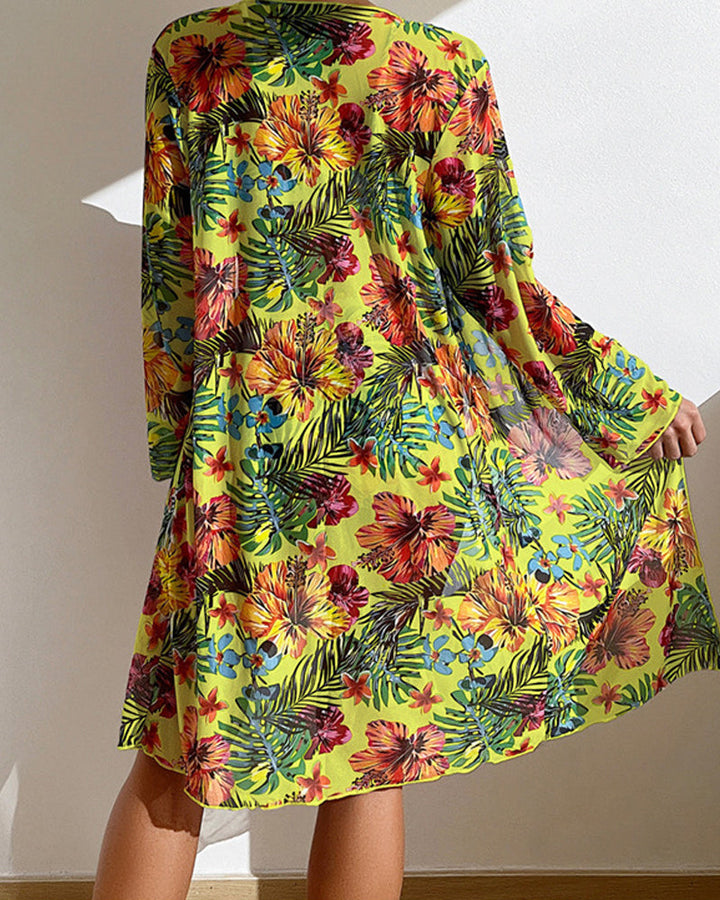 Glenda – Floral Skirted Bikini