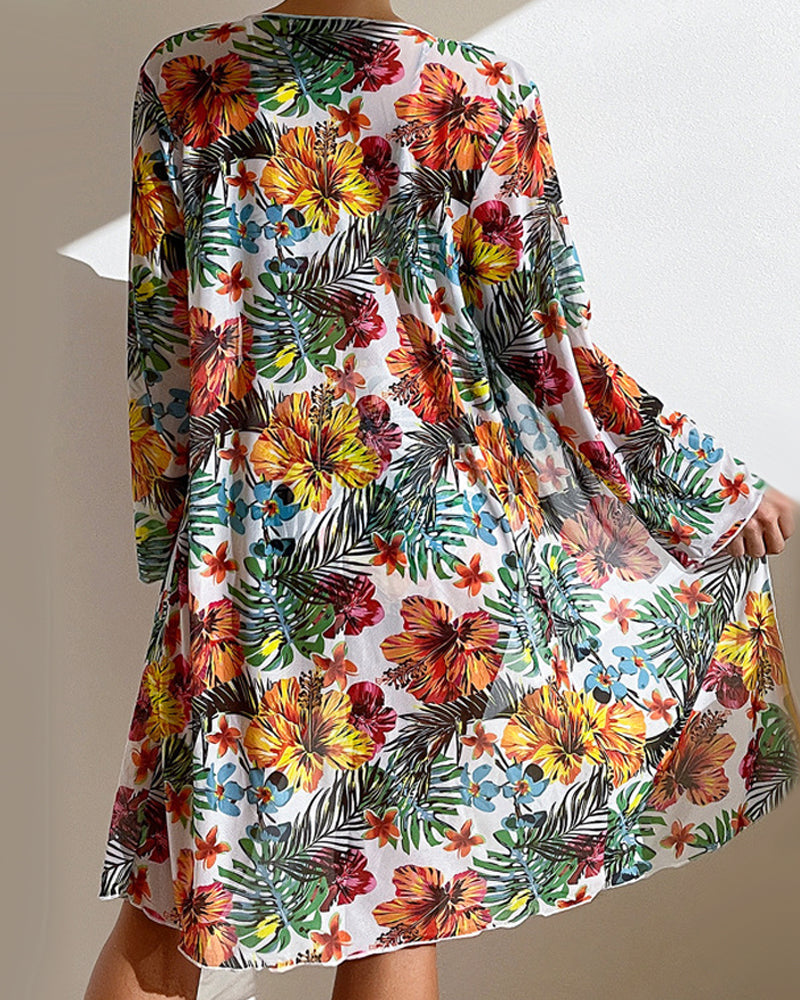 Glenda – Floral Skirted Bikini
