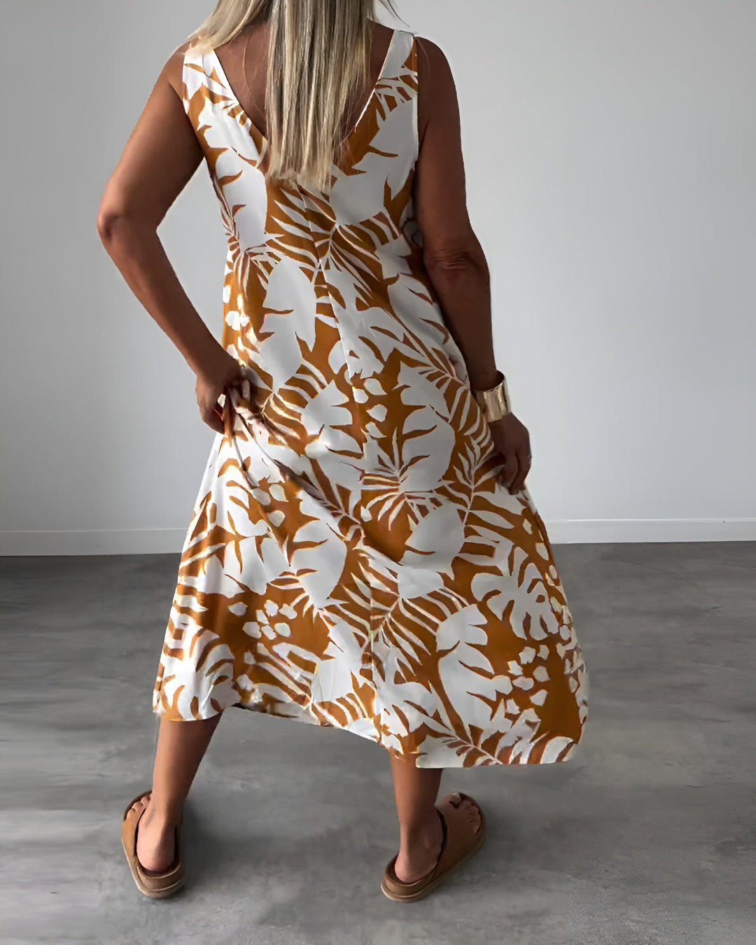 Audrey | Elegant Sleeveless Dress