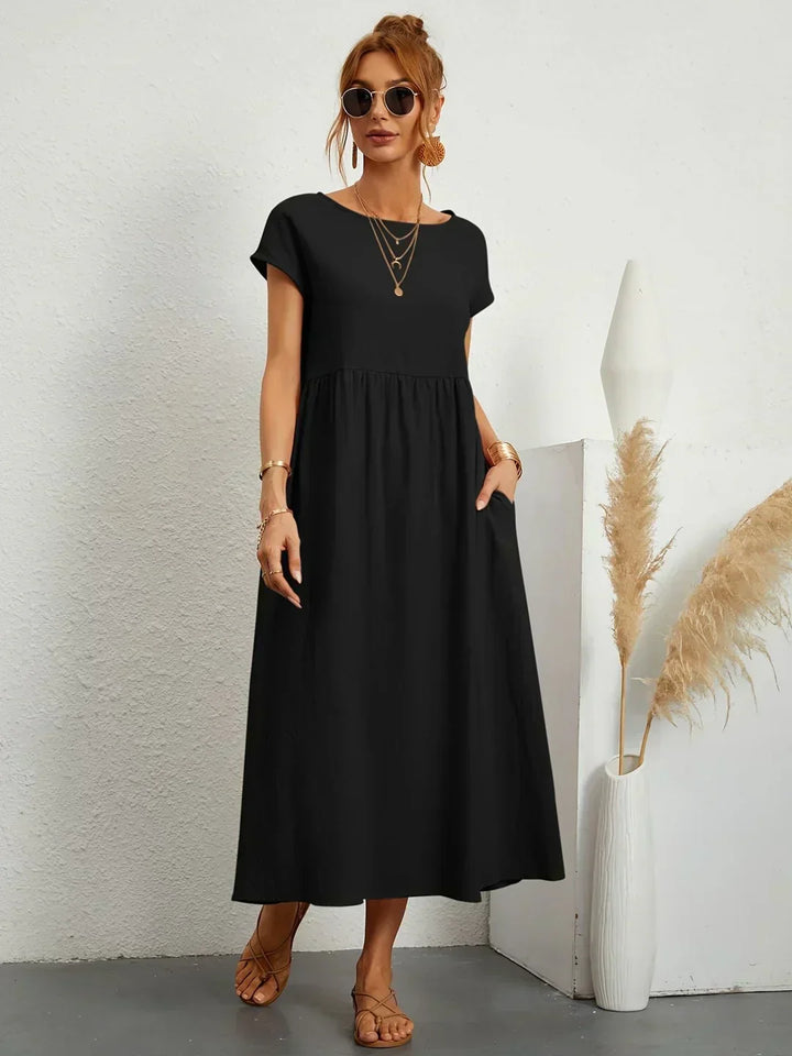 Ursina | Fluid Midi Dress
