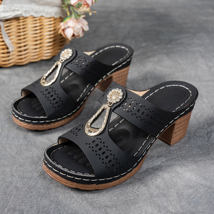 Isabella | Orthopedic High-Heel Comfort Sandals