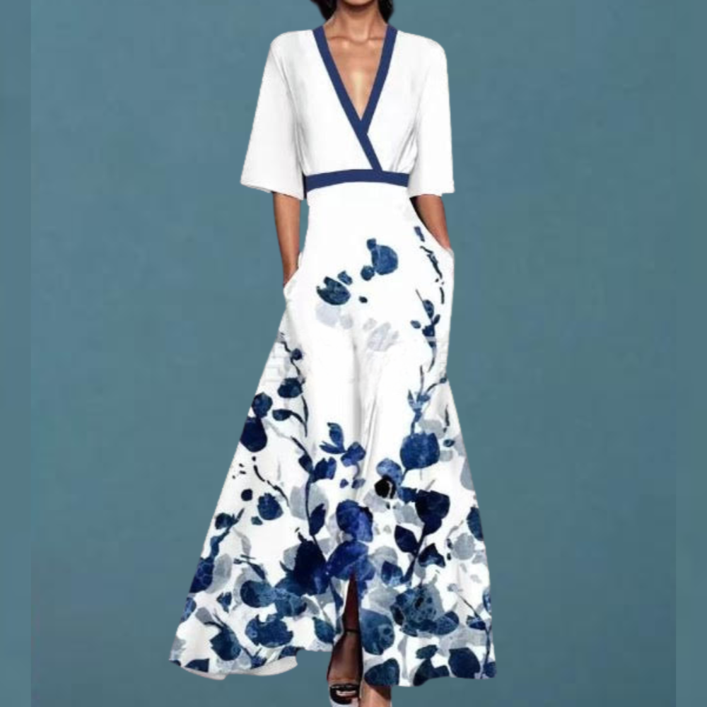 Selene™ | Elegant Floral Dress