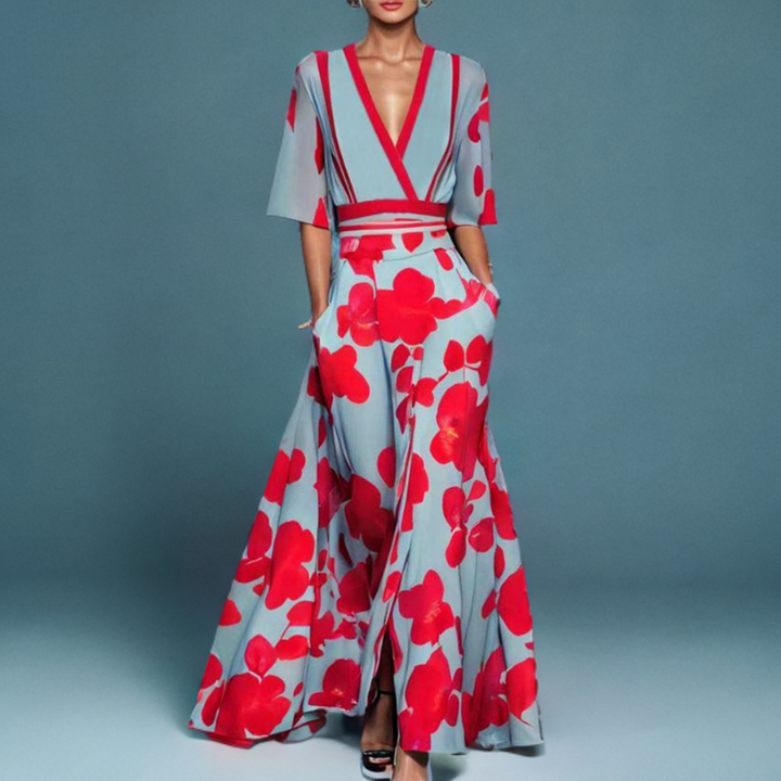 Selene™ | Elegant Floral Dress