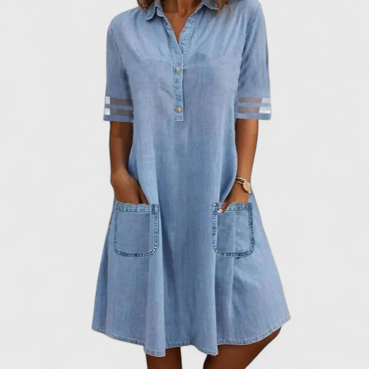 Brittany | The Effortless Flattering Denim Dress